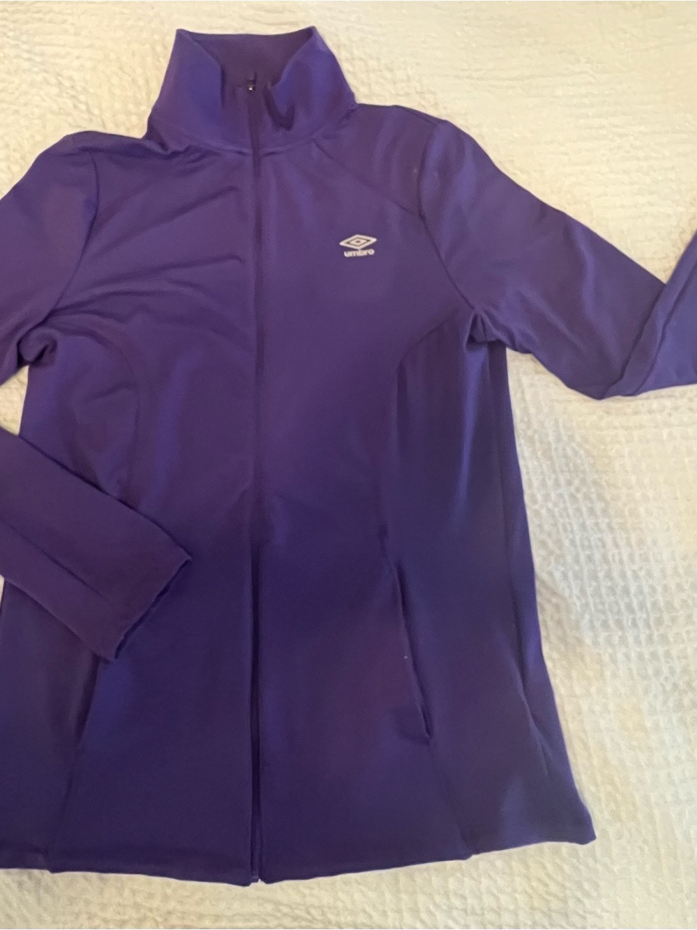 Umbro Women's Purple Full-Zip Athletic Jacket